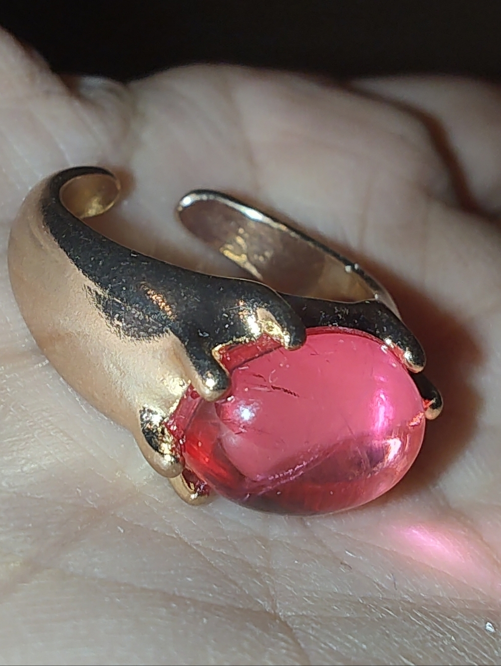 5 NWOT Mystery Metal Costume Bling Rings - Picture 10 of 17